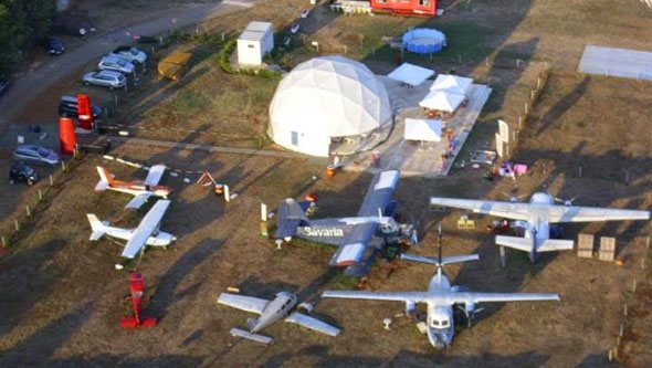 Zona za opuštanje – muzej aeronautike i Sky Bar